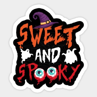 Sweet and spooky Halloween Sticker